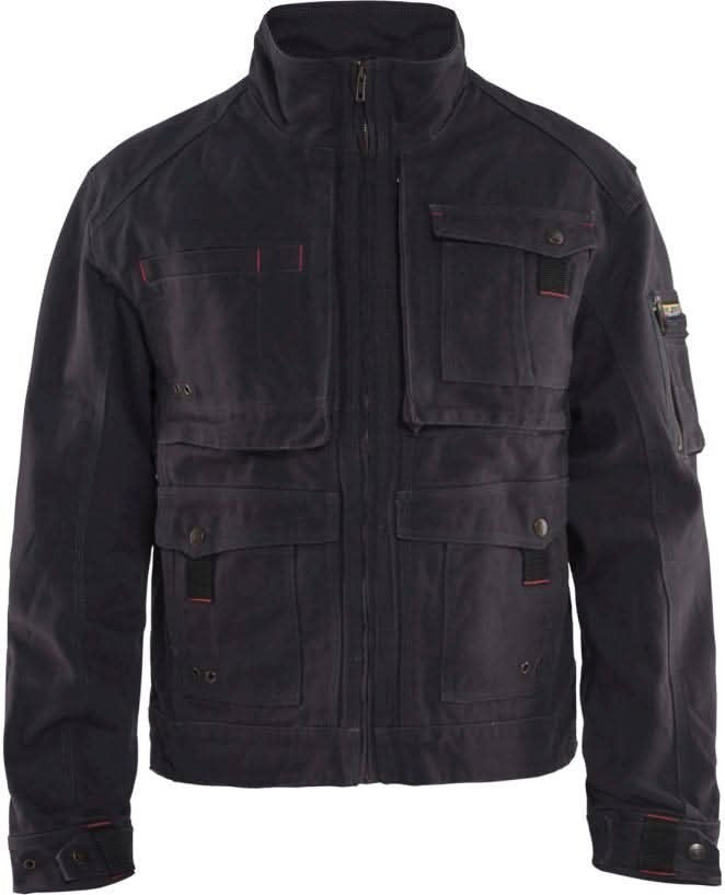 Blaklader 40621320 Brawny Canvas Jacket, Steel Blue