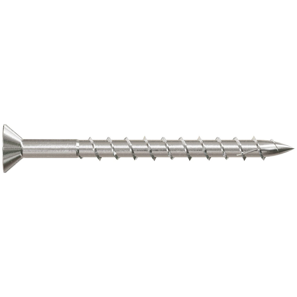Simpson Strong-Tie T08200DWP Deck-Drive DWP WOOD SS Screw, #8 x 2-in. T-20, Flat Head, Type 316, 85-Pack