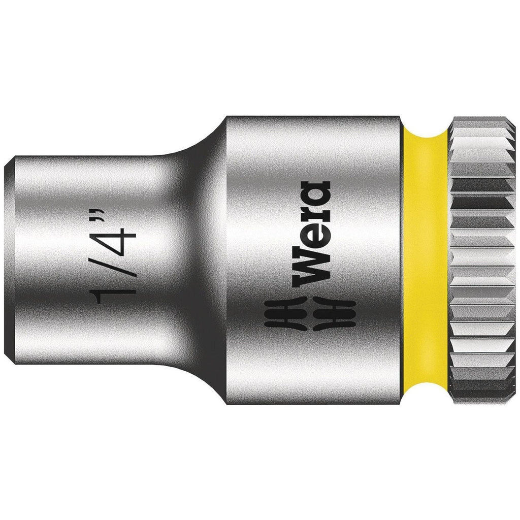 Wera 8790 Hma Zyklop 1/4-in. Socket, 1/4-in.x23-mm.