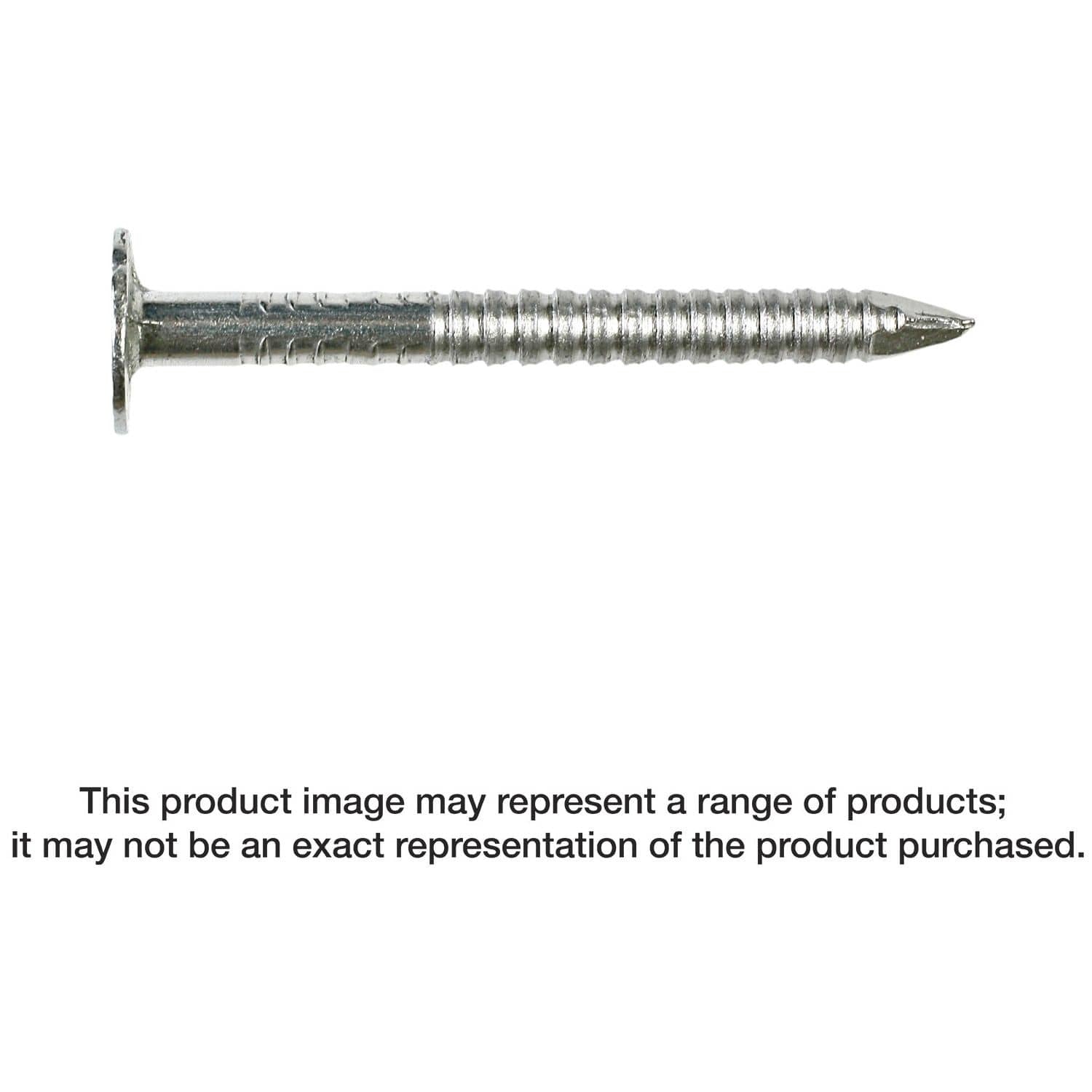 Simpson Strong-Tie T7510ARN-RP35 Roofing Nail, Annular Ring Shank, 3/4-in. x .131-in. Type 316 Stainless Steel, 35-Pack