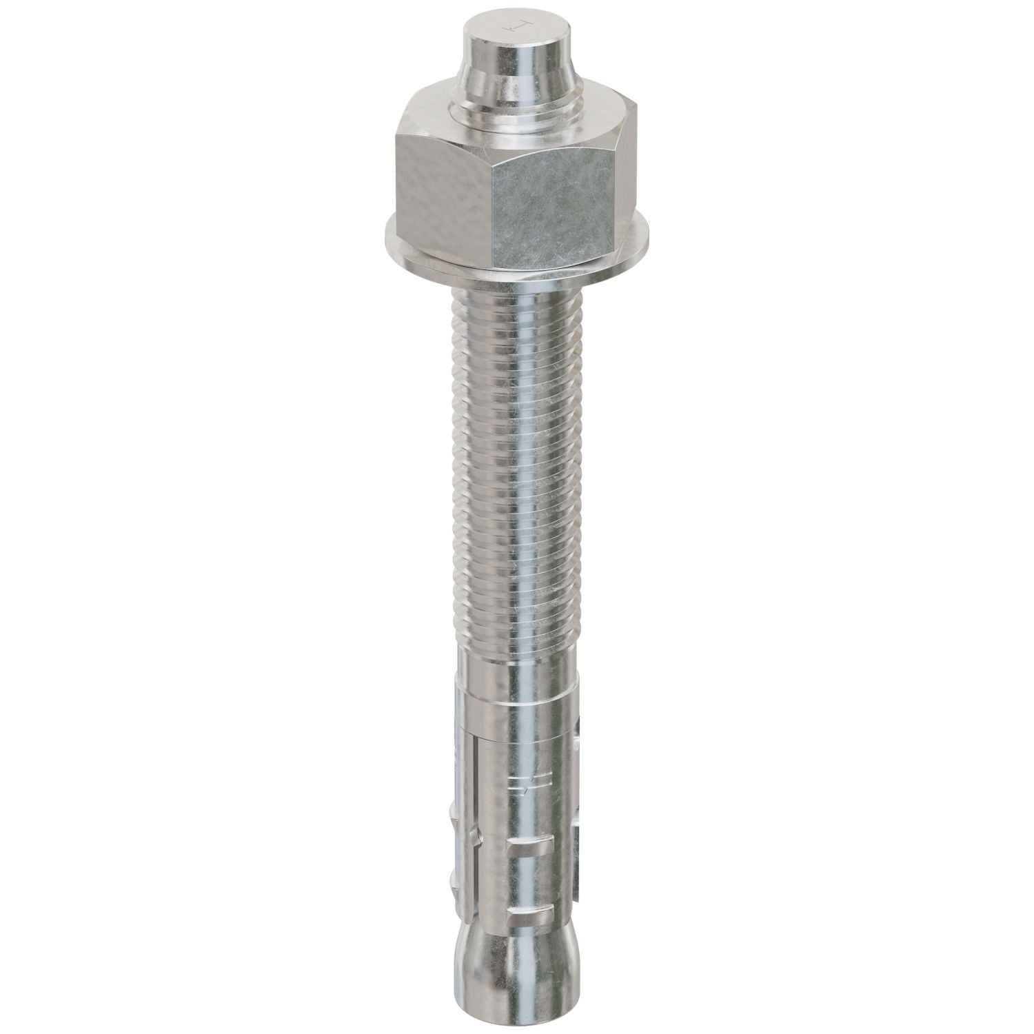 Simpson Strong-Tie STB2-75614S6F10 Strong-Bolt 2, 3/4-in. x 6-1/4-in. Type 316 Stainless-Steel Wedge Anchor, Fully Assembled, 10-Pack