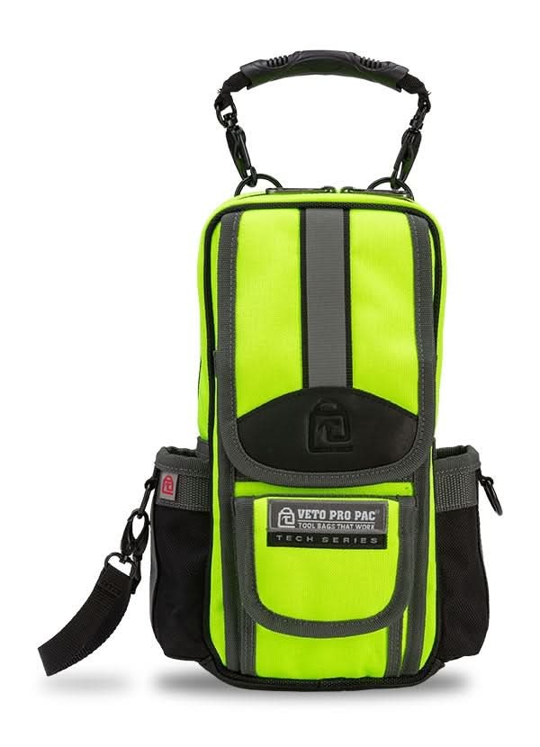 Veto Pro Pac MB2 Hi-Viz Yellow Medium Sized Zippered Meter Bag