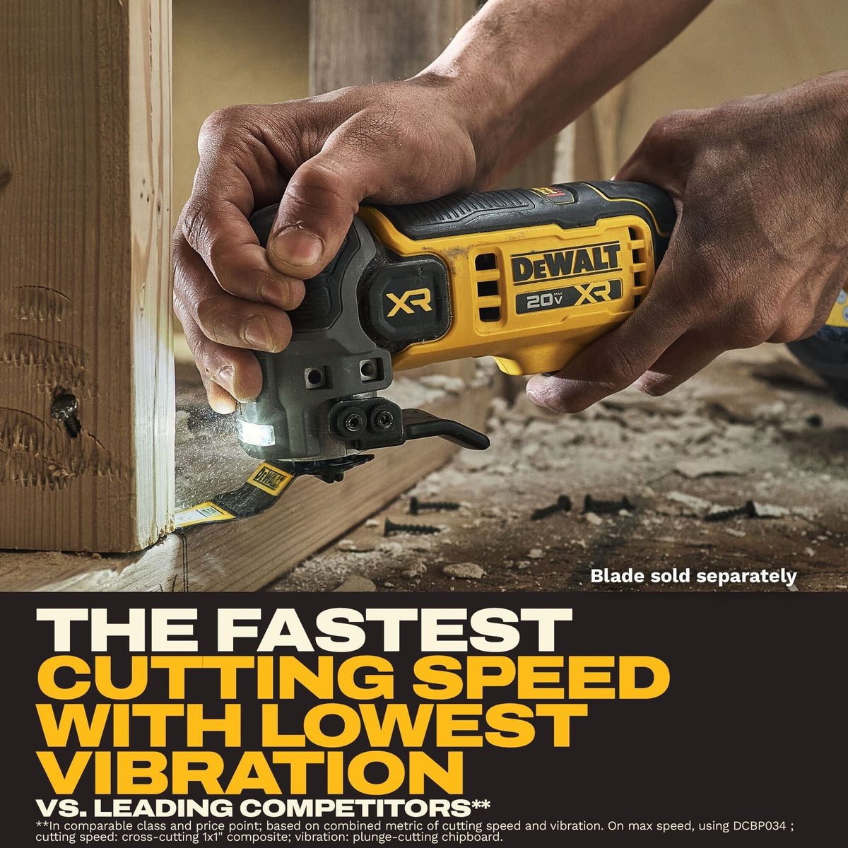 DEWALT 20V MAX* XR Oscillating Multi-Tool Powerstack 1.7Ah Kit (DCS359E1)