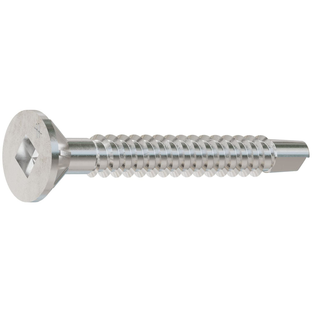 Simpson Strong-Tie SSFHSD112S1016 FHSD Wood-to-CFS Screw (Collated), #10 x 1-1/2-in. #2SQ, Flat Head, Type 410, 1000-Pack