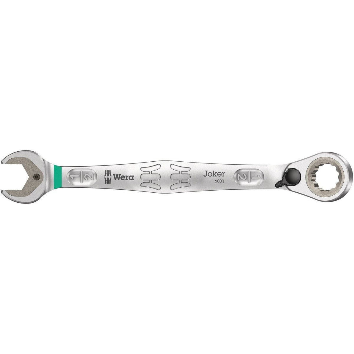 Wera 6001 Joker Switch Ratcheting Combination Wrench, With Switch Lever, Imperial, 11/16-in.x234-mm.