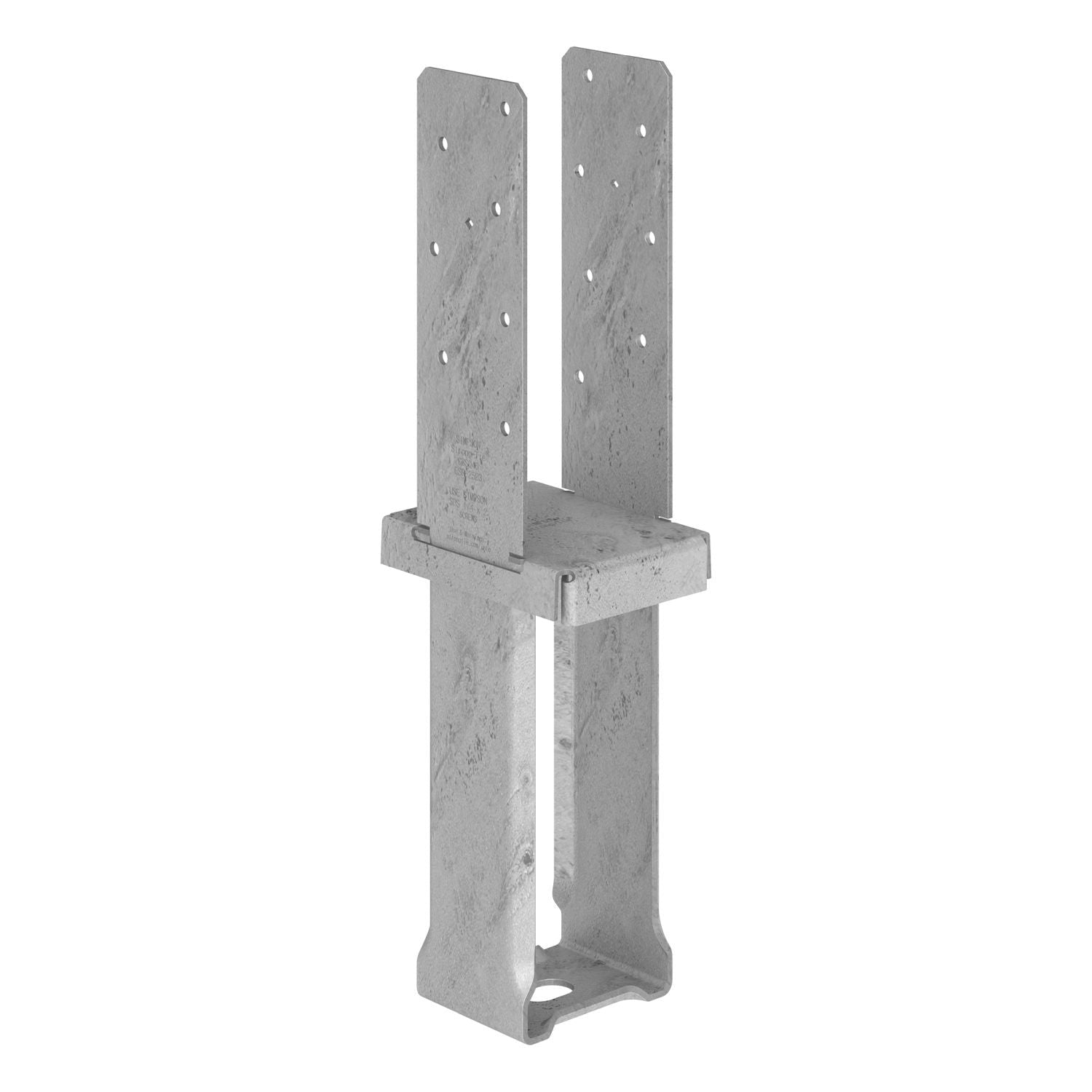 Simpson Strong-Tie CBSQ46-SDS2HDG CBSQ Hot-Dip Galvanized Standoff Column Base for 4x6 with SDS Screws