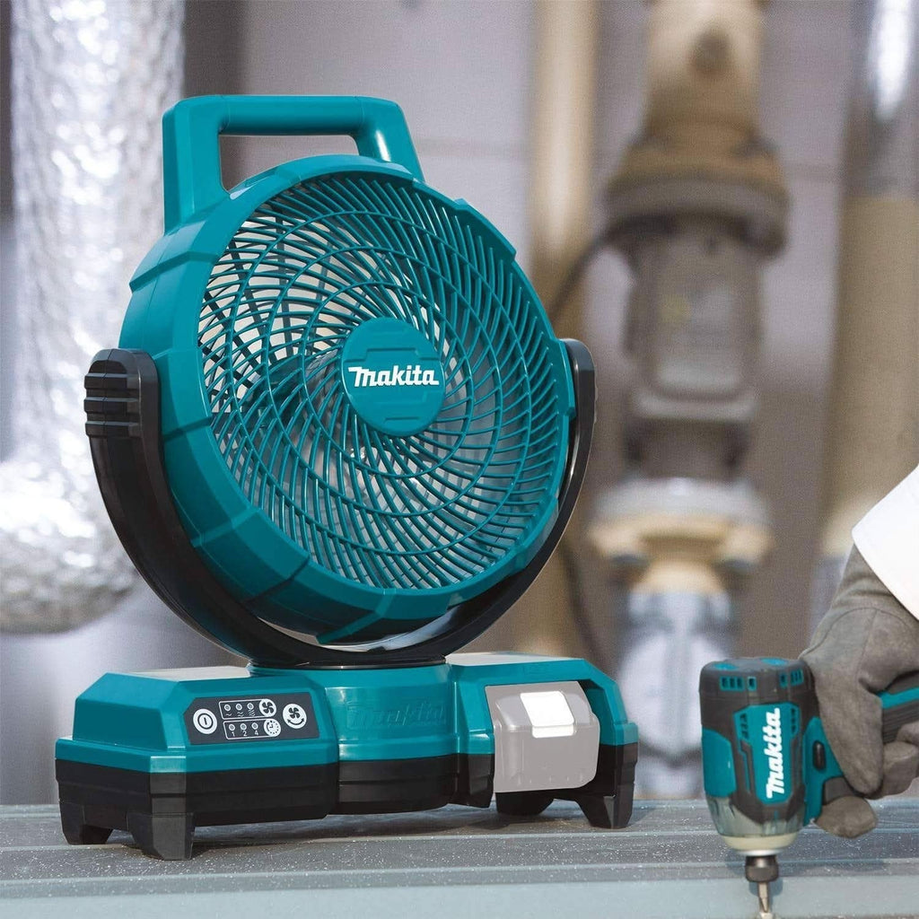 Makita DCF203Z 18V LXT Cordless/Corded 9-1/4-in. Fan, Tool Only (PROMO)