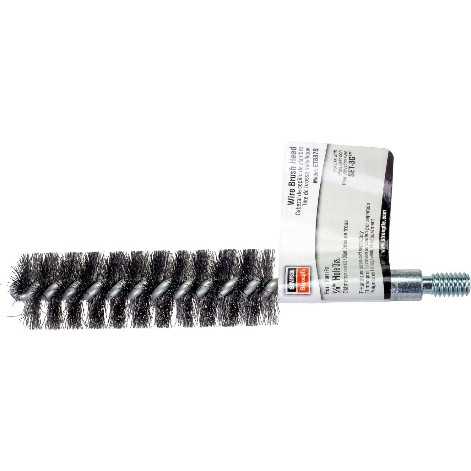 Simpson Strong-Tie ETB87S ETBS 7/8-in. Wire Hole-Cleaning Brush Head