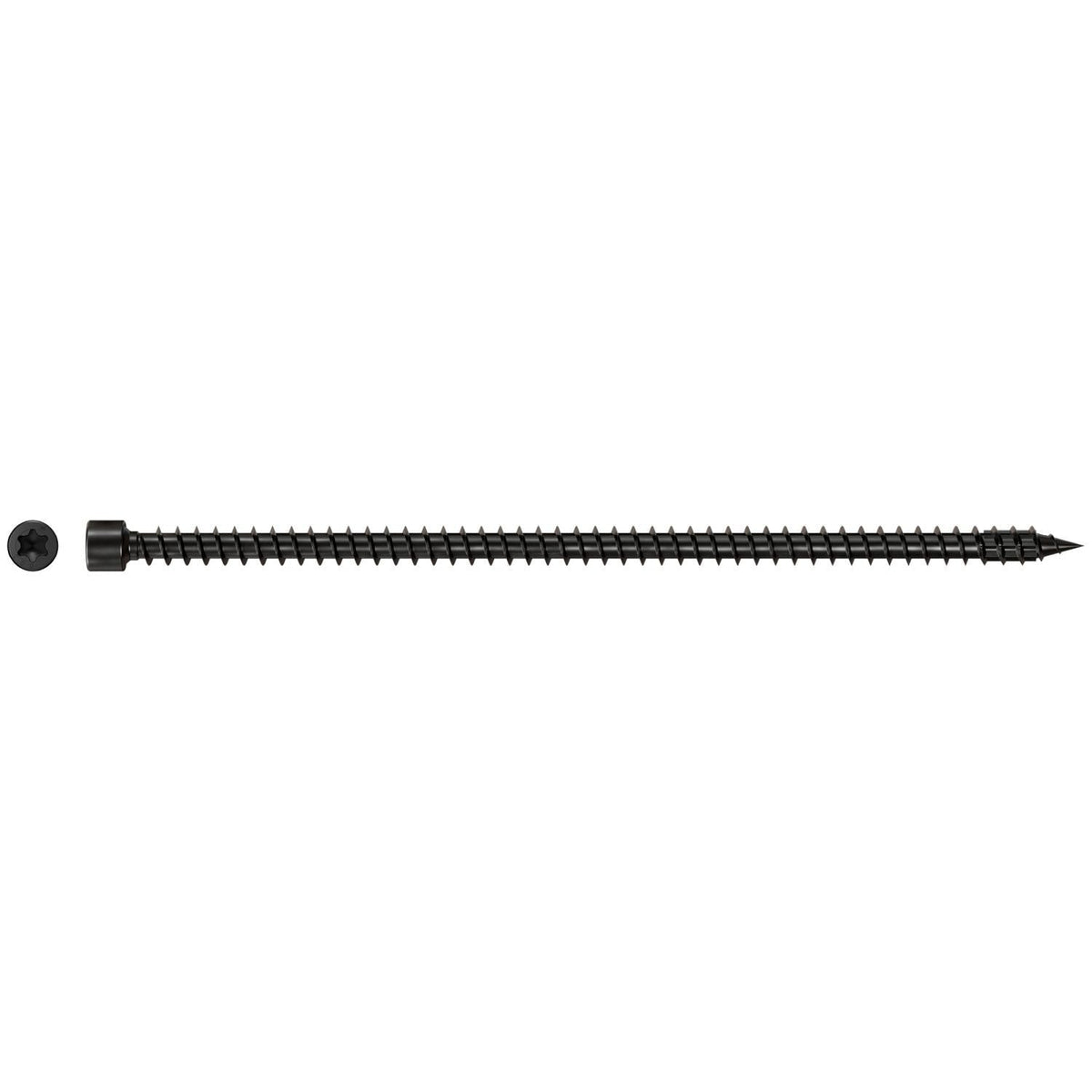 Simpson Strong-Tie SDCFC8X200 Strong-Drive SDCFC TIMBER-CFC Screw, 0.315-in. x 7-7/8-in. T40, E-Coat, 250-Pack