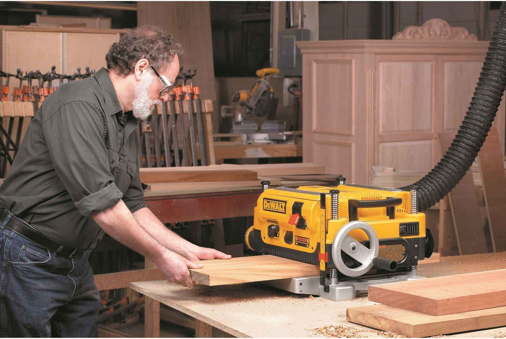DEWALT DW735 Corded 13" Three Knife, Two Speed Thickness Planer