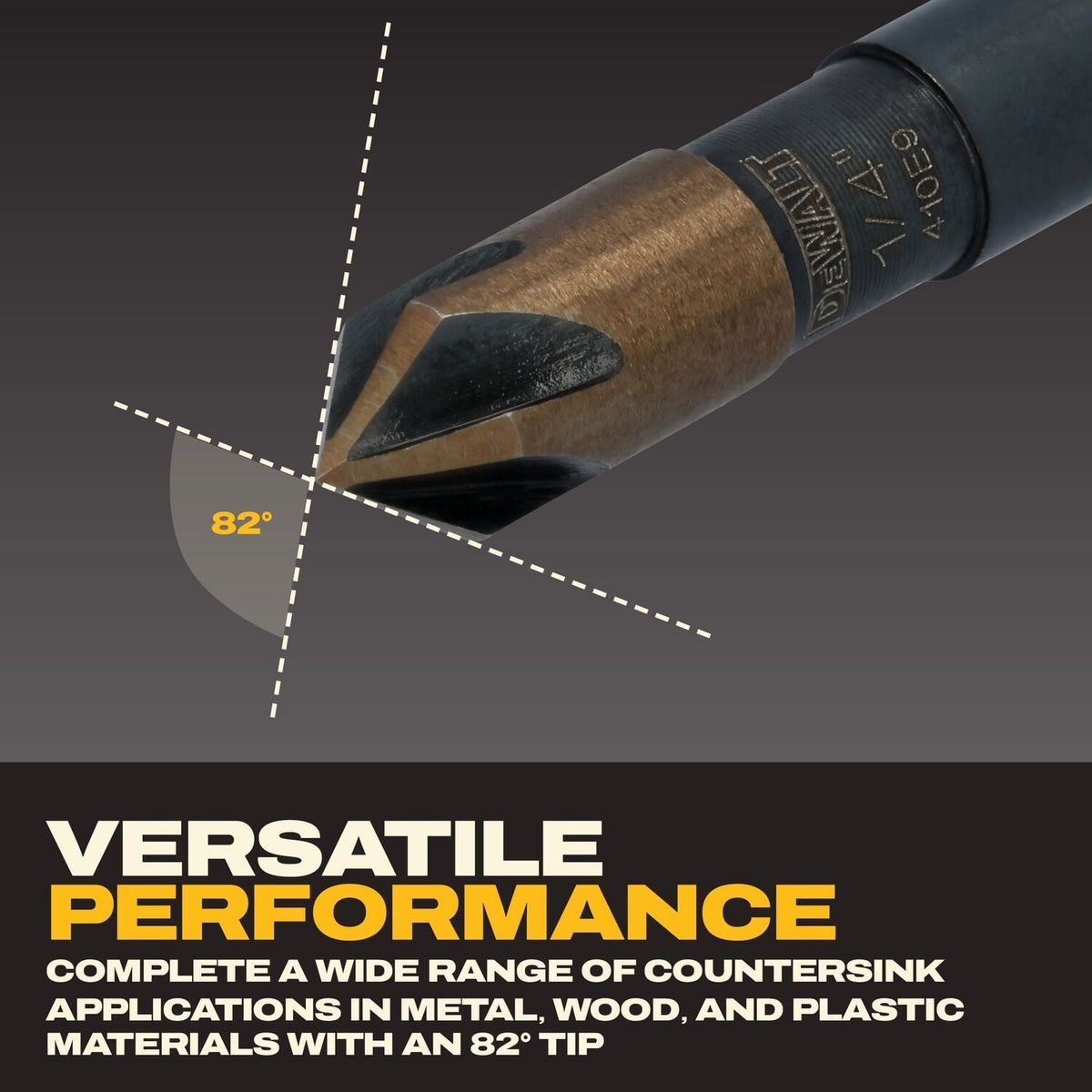 DeWALT DWAMDB5SETCS Metal 5-Piece Countersink Set