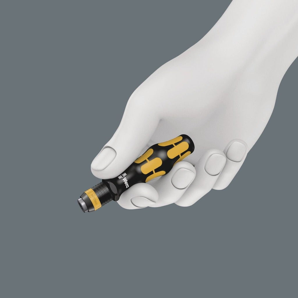 Wera 813 R Esd Bitholding Screwdriver, Non-Magnetic, 1/4-in.x90-mm.