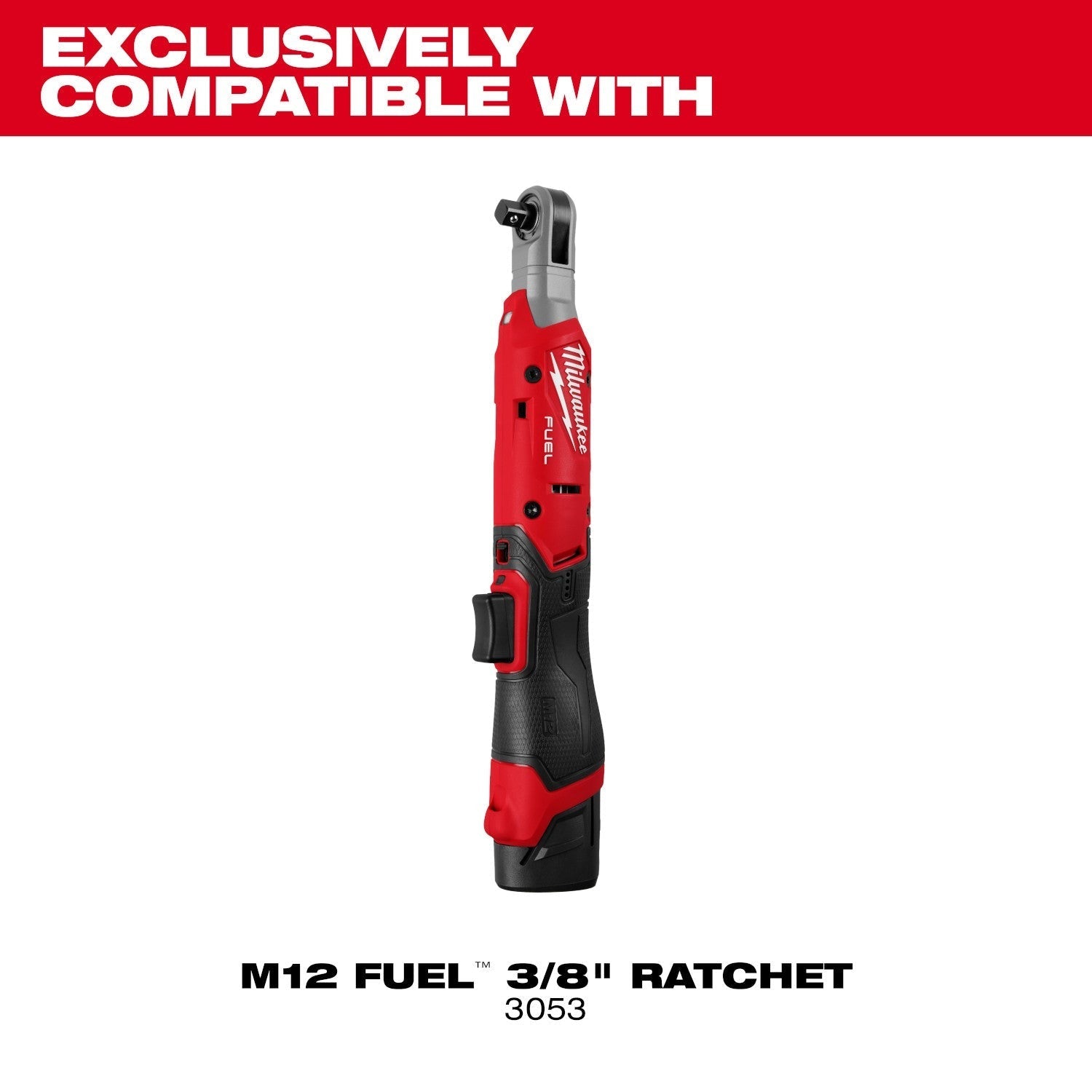 Milwaukee 49-16-3053 M12 FUEL 3/8” Ratchet Protective Boot