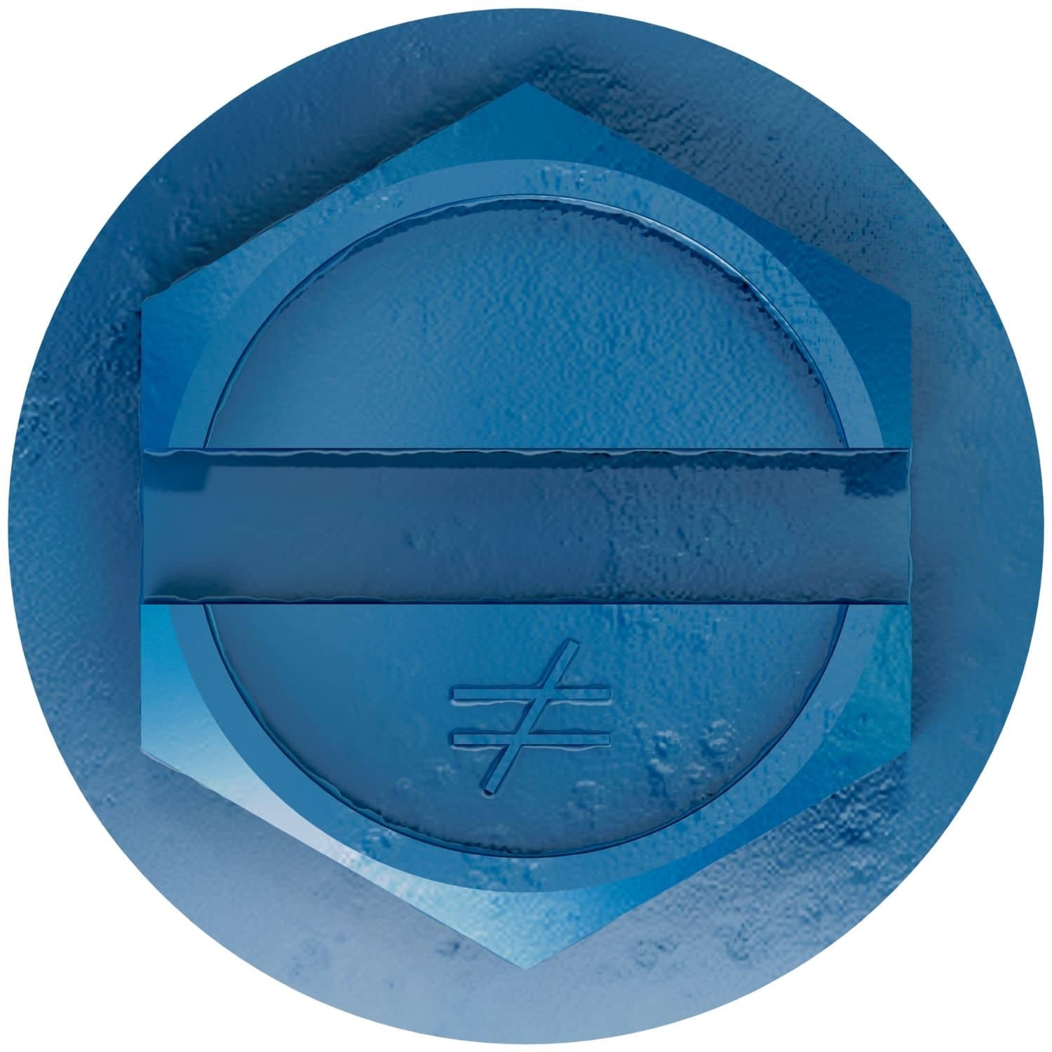 Simpson Strong-Tie TNT18114HC75 Titen Turbo, 3/16-in. x 1-1/4-in. Hex-Head Concrete and Masonry Screw, Blue, 75-Pack