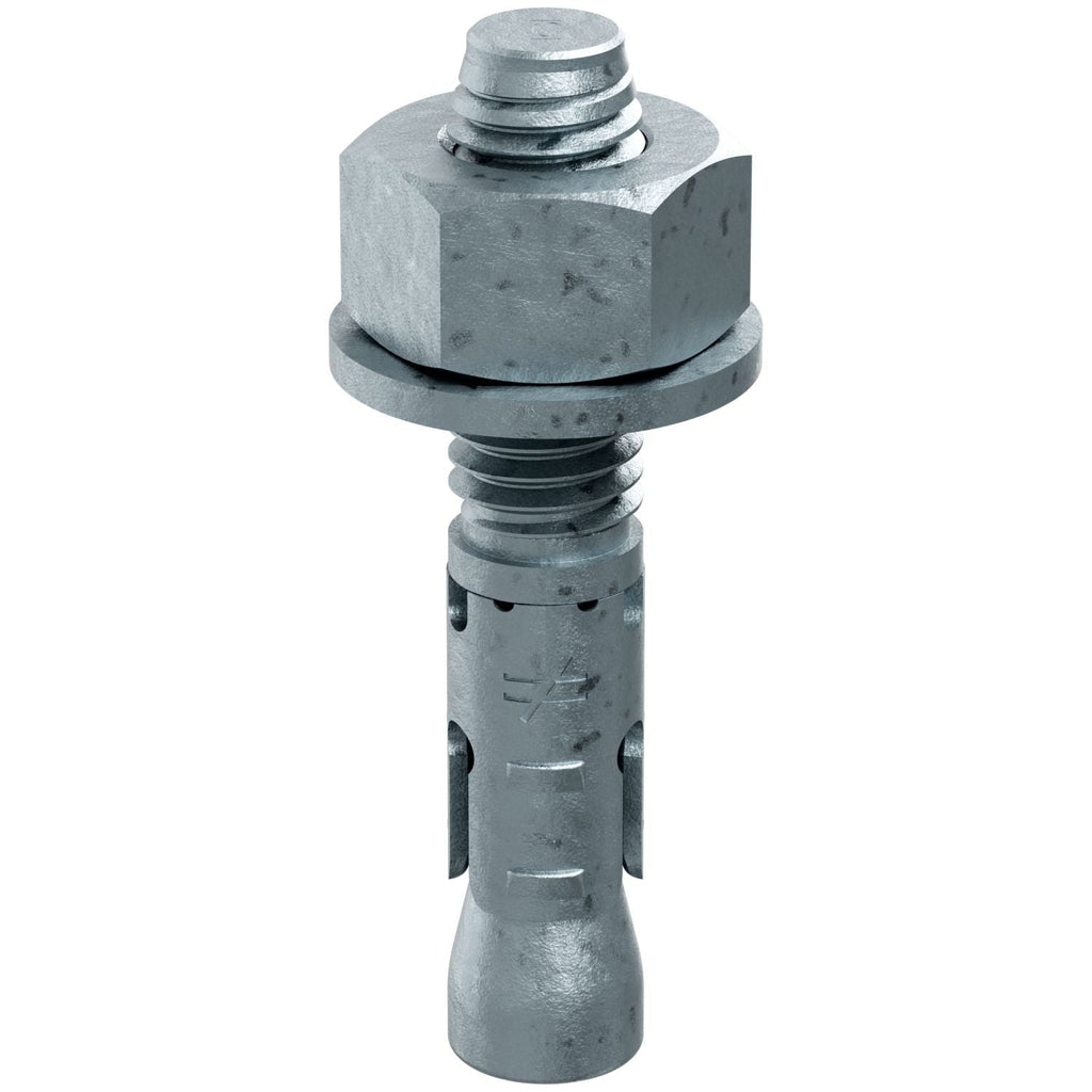 Simpson Strong-Tie STB2-50234MGF25 Strong-Bolt 2, 1/2-in. x 2-3/4-in. Mechanically Galvanized Wedge Anchor, Fully Assembled, 25-Pack