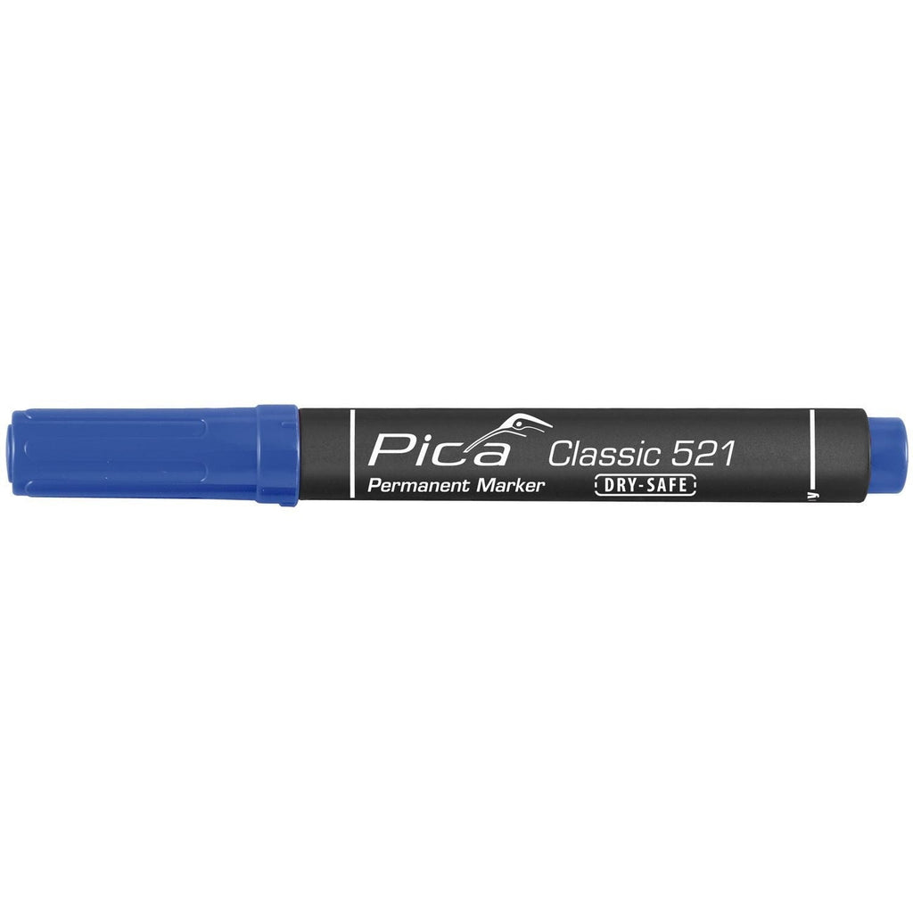 Pica 521/41 Blue Permanent Marker, 1-Pack