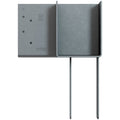 Simpson Strong-Tie L-Shape End Column Cap for 6x Beams, 6x Post w/ SDS Screws, Skewed Right (ECCLRQ666SDS)