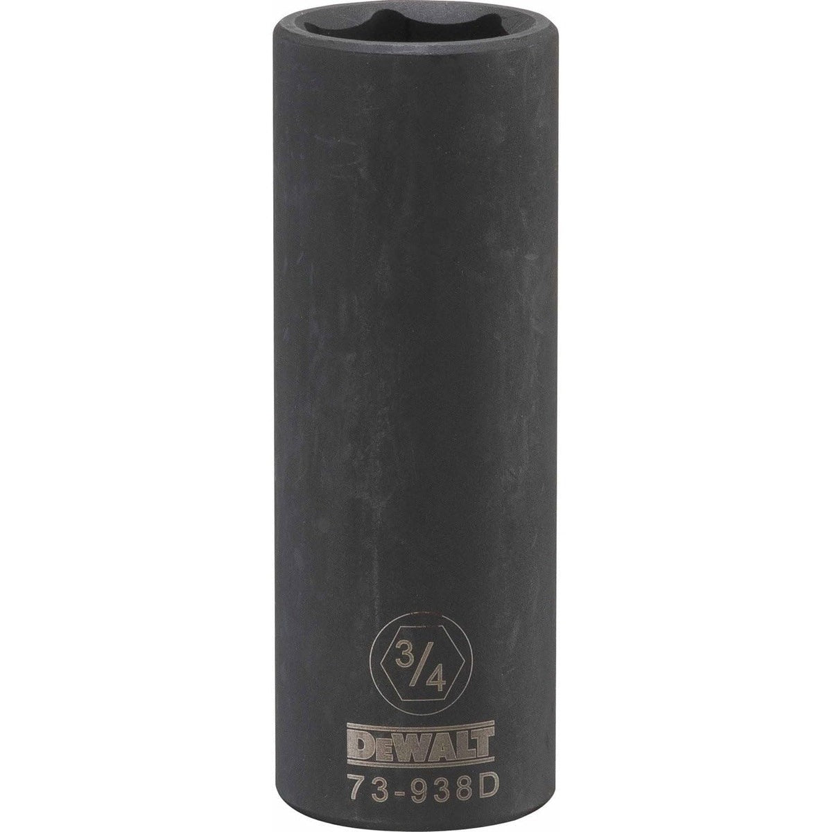 DEWALT 1/2 in. Drive 3/4 in. 6-Point Deep Impact Socket, SAE (DWMT73938OSP)