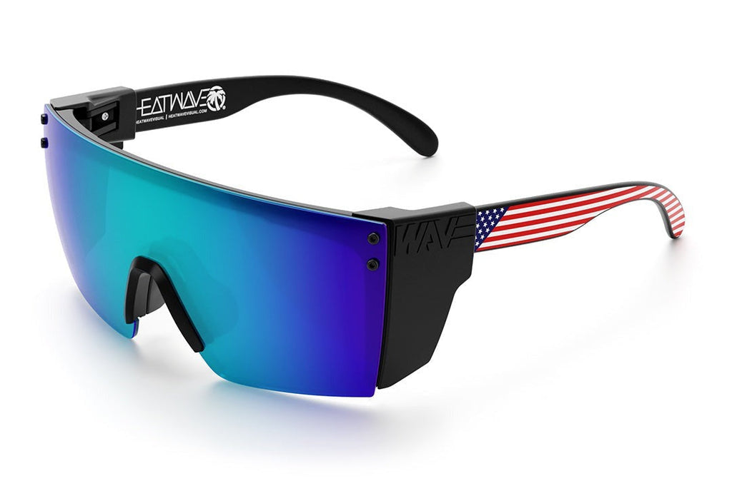 Heat Wave Lazer Face Stars & Stripes USA Z87 Sunglasses