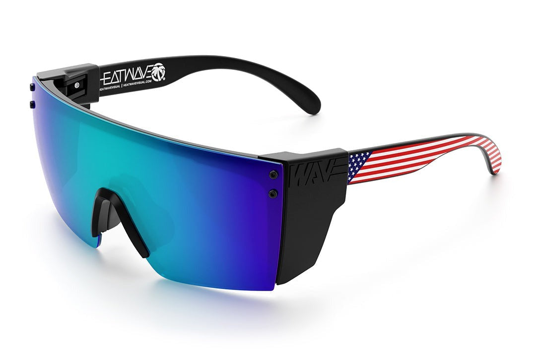 Heat Wave Lazer Face Stars & Stripes USA Z87 Sunglasses