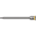 Wera 8740 A Hf Zyklop Bit Socket With Holding Function, 1/4-in. Drive, 4x100-mm.