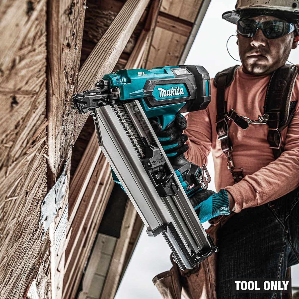 Makita GNB02Z 40V max XGT Brushless 21-Degree Full Round Head 3-1/2-in. Framing Nailer, Tool Only