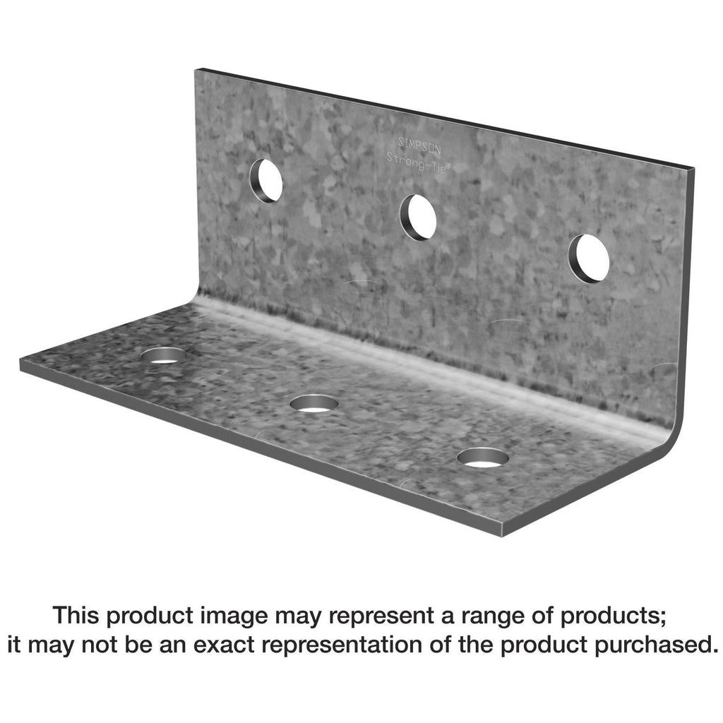 Simpson Strong-Tie HL37 HL 3-1/4-in. x 7-1/2-in. Galvanized Heavy Angle