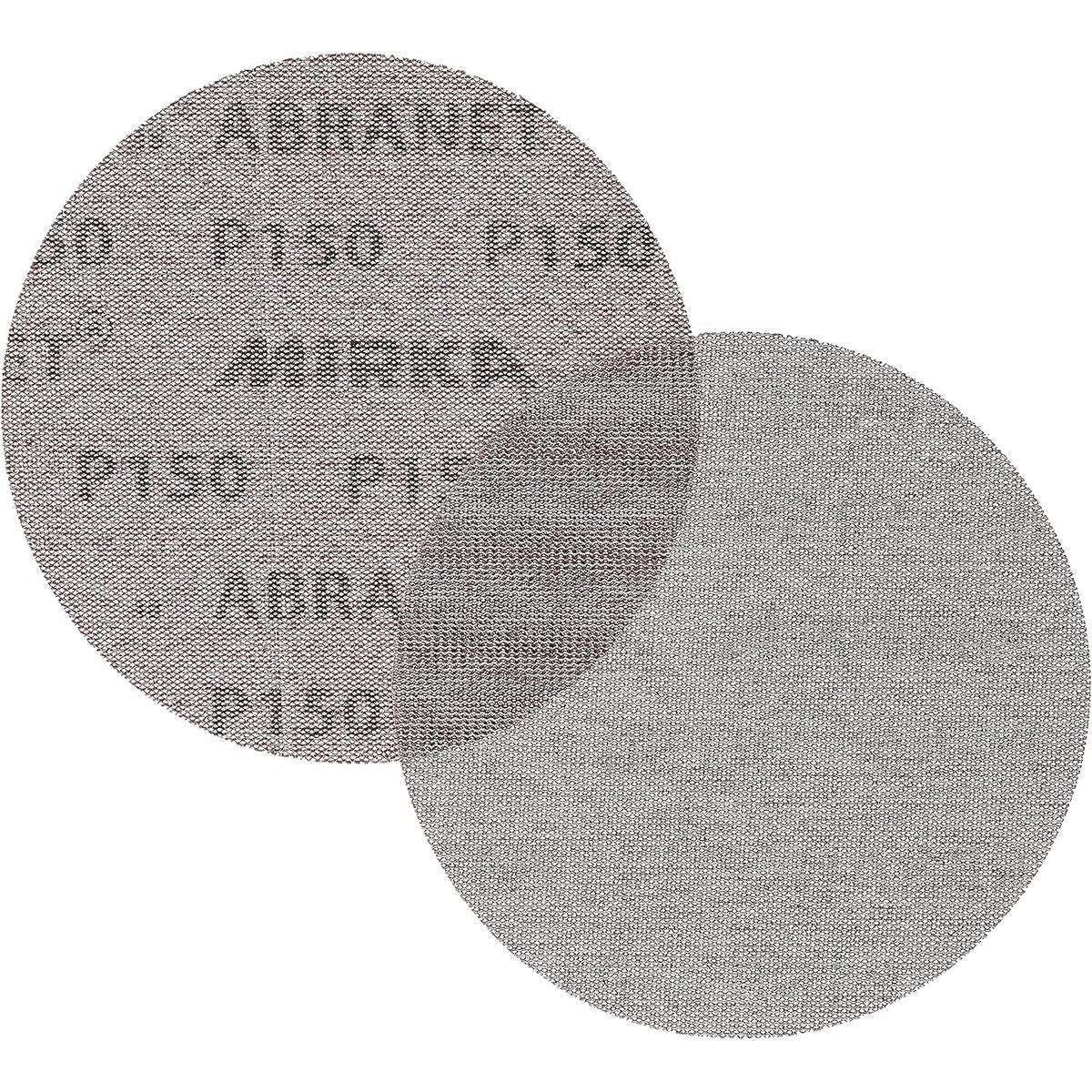 Mirka Abranet 6-in. P150 Hook and Loop Sanding Discs, 10-Pack (9A-241-150RP)