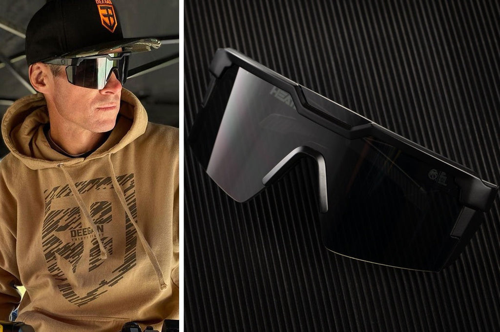 Heat Wave Future Tech Black Z87+ Sunglasses