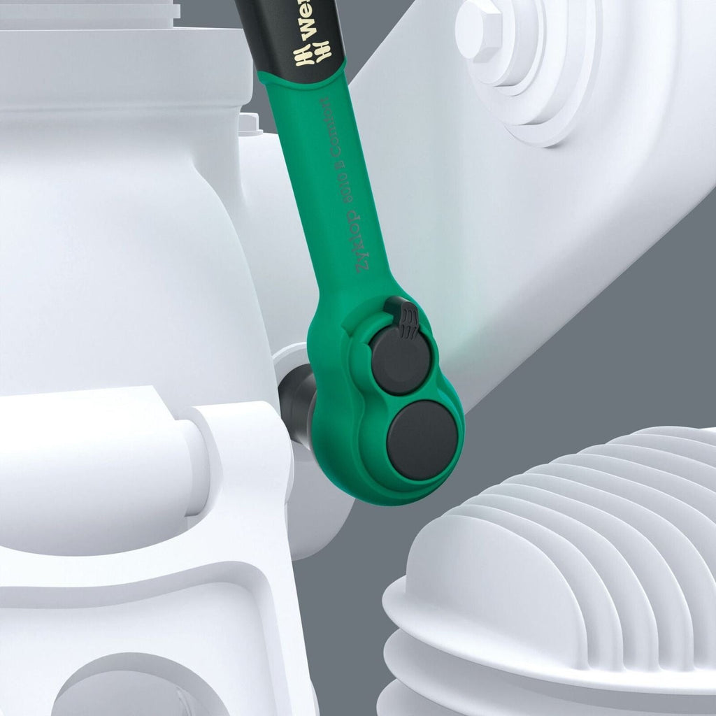 Wera 9724 Foam Insert 8010 B Zyklop Comfort Ratchet Set 1, 3/8", 16-Pieces