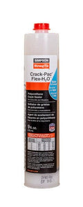 Simpson Strong-Tie Crack-Pac Flex-H2O 9-oz. Polyurethane Crack Sealer Cartridge (CPFH09)