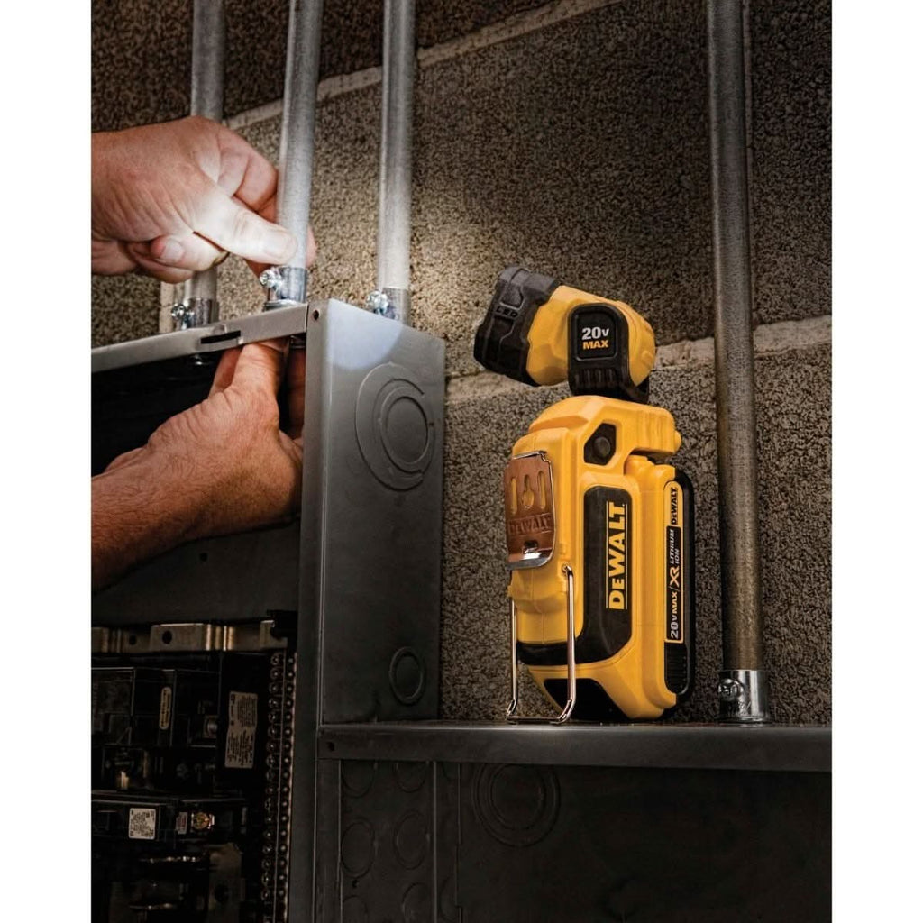 Dewalt DCL044 20V MAX 160 Lumen LED Handheld Worklight with 20V MAX 5.0Ah Battery 2-Pk