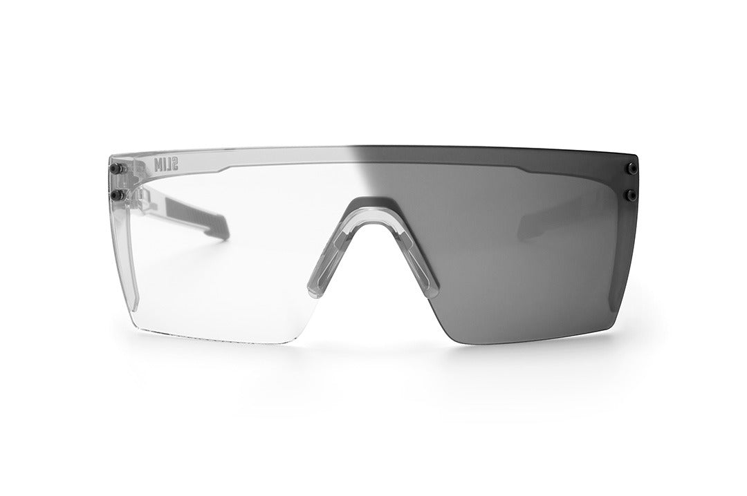 Heat Wave Performance Lazer SLIM VAPOR CLEAR Frame Photochromic Z87+ Sunglasses