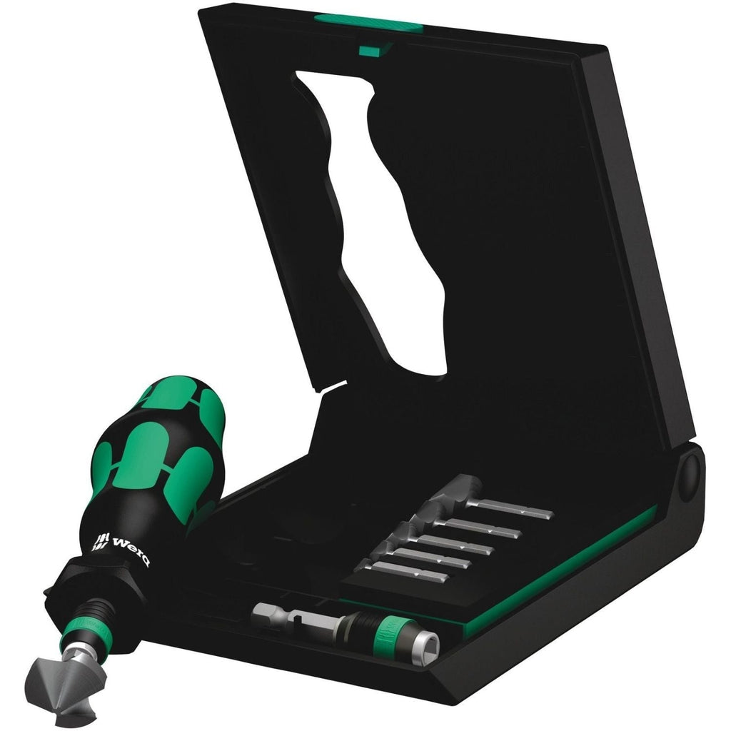 Wera 846/8 3-Flute Countersink Bit Set, 8-Pieces
