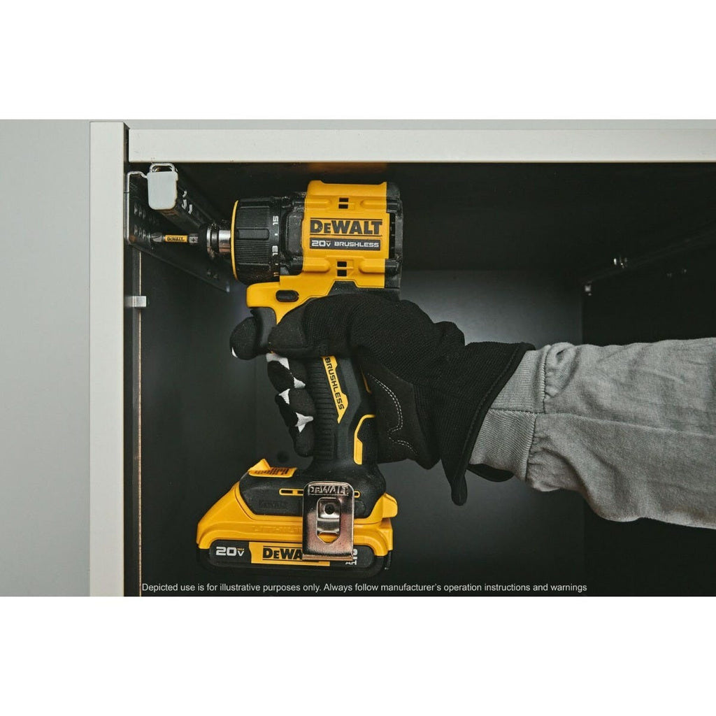 DeWALT DCD803B ATOMIC 20V MAX 5-in-1 Brushless Cordless Multi-Head Drill/Driver w/ 3.5Ah POWERSTACK Starter Kit