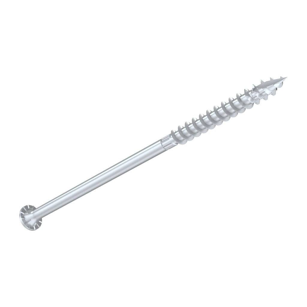 Simpson Strong-Tie Strong-Drive SDWS Timber Screw, 0.275-in. x 8-in. T50, Type 316, 200-Pack (SDWS27800SS)
