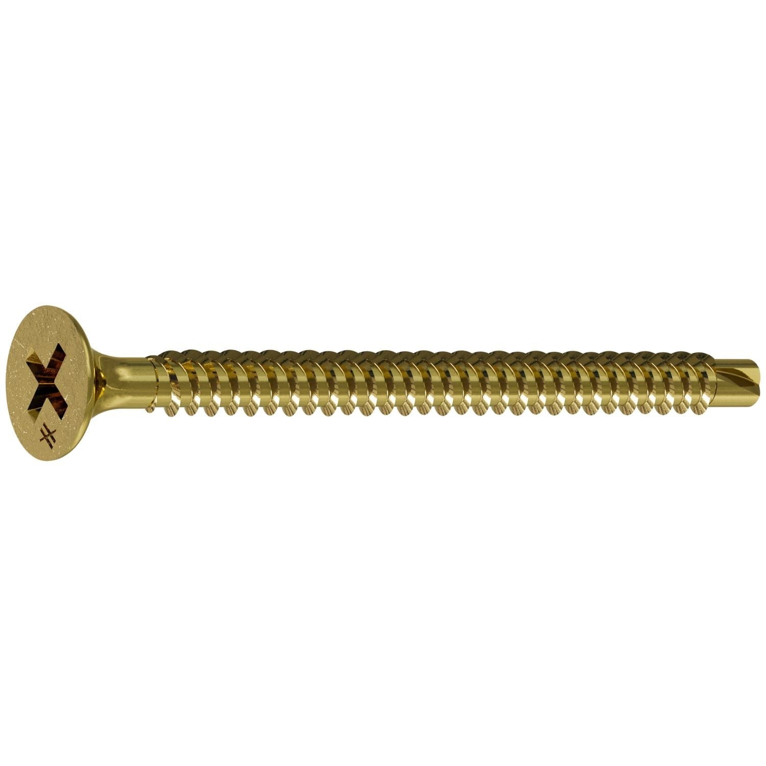 Simpson Strong-Tie Drywall-to-CFS Collated Screw, #6 x 1-7/8-in. #2 Phillips, Yellow Zinc, 2000-Pack (DWFSD178PS)
