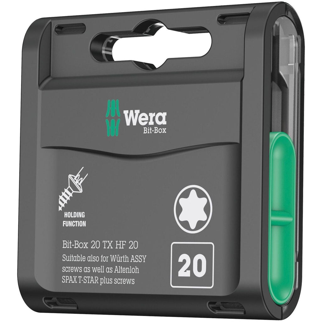 Wera Bit-Box 20 Torx Hf, Torx 20x25-mm., 20-Pieces
