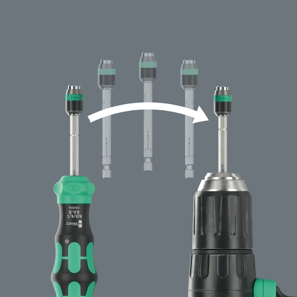 Wera Kraftform Kompakt 25 Ra-R With Pouch, 6-Pieces