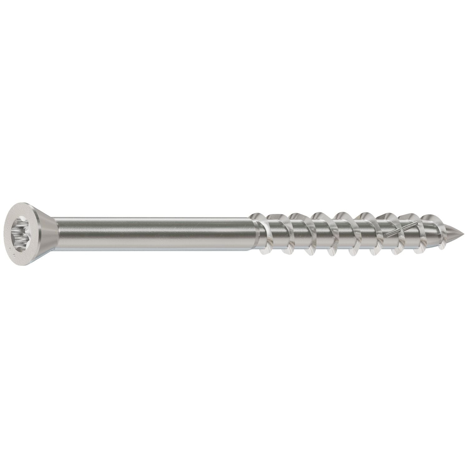 Simpson Strong-Tie S07200WP1 Deck-Drive DWP WOOD SS Screw, #7 x 2-in. T-15, Trim Head, Type 305, 1-lb.