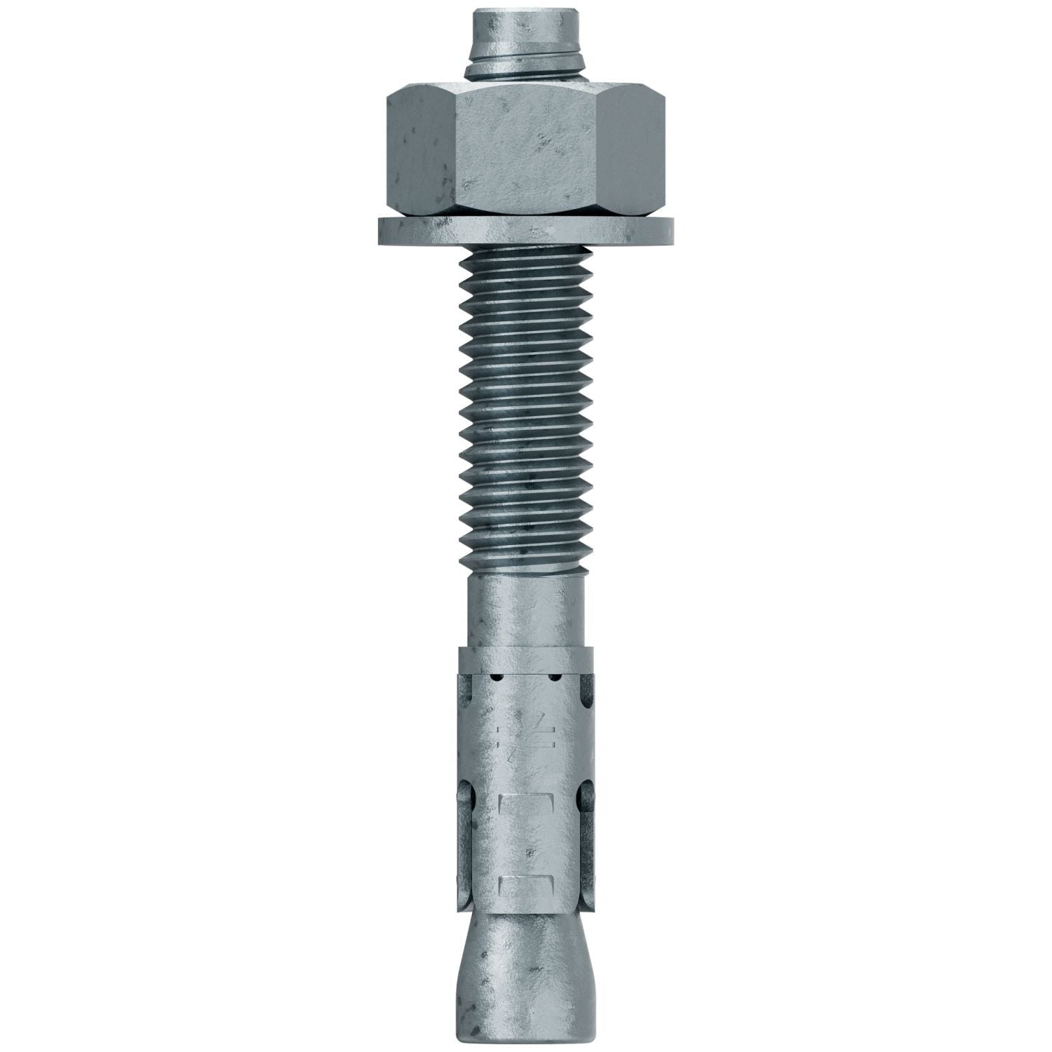 Simpson Strong-Tie STB2-50334MGF25 Strong-Bolt 2, 1/2-in. x 3-3/4-in. Mechanically Galvanized Wedge Anchor, Fully Assembled, 25-Pack