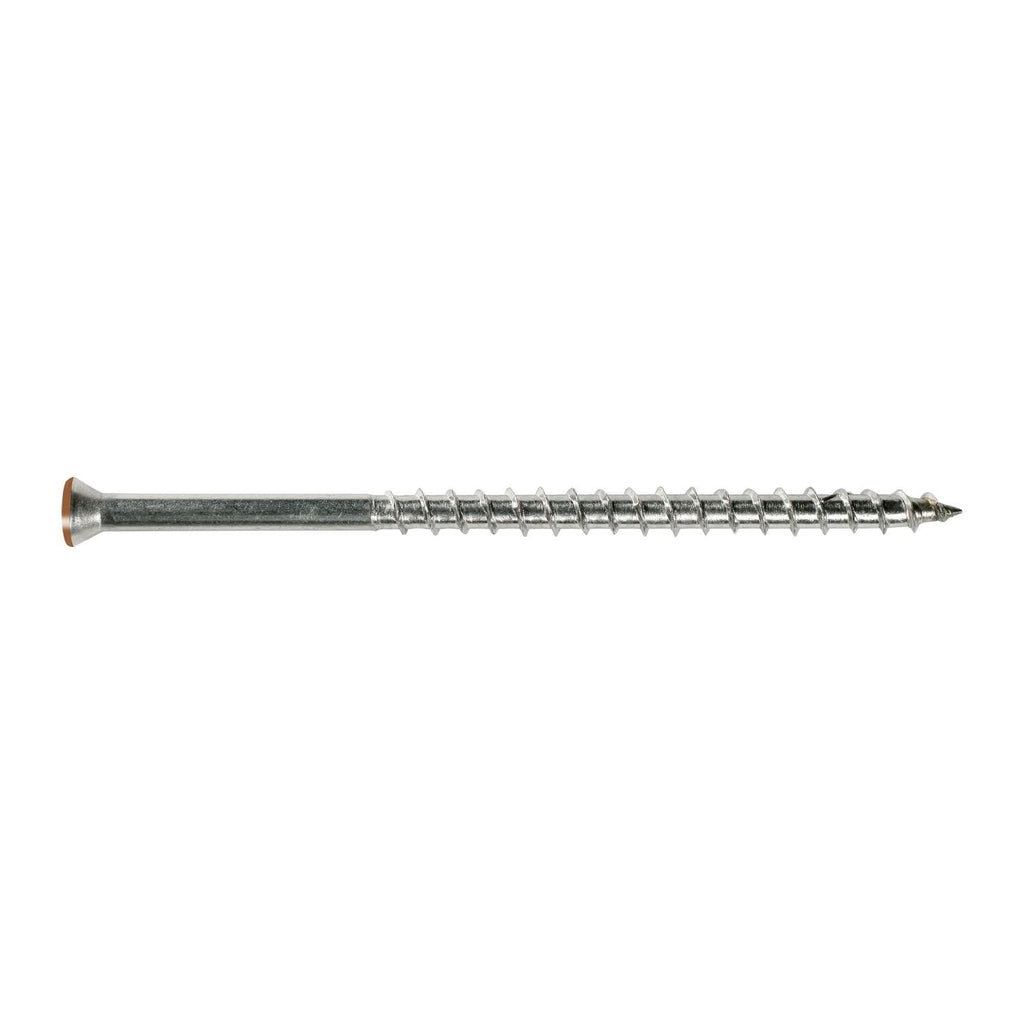 Simpson Strong-Tie T07225FT70TN04 Trim-Head Screw, 6-Lobe Drive, #7 x 2-1/4-in. T-15 Type 316, Tan 04, 70-Pack