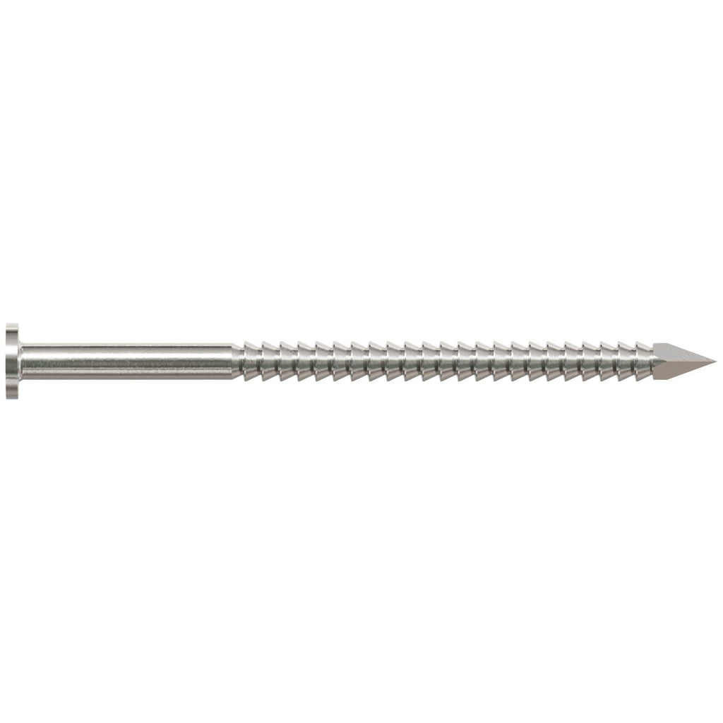 Simpson Strong-Tie S8ACN1 Common Nail, Annular Ring Shank, 2-1/2-in. x .131-in. Type 304 Stainless Steel, 1-lb.