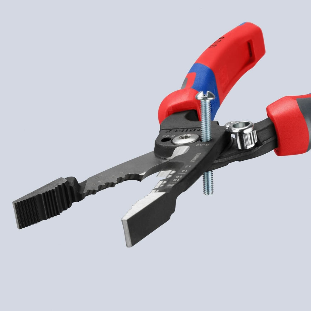 Knipex 13 72 8 Forged 8-in. 10-20 AWG Wire Stripper and Cutter