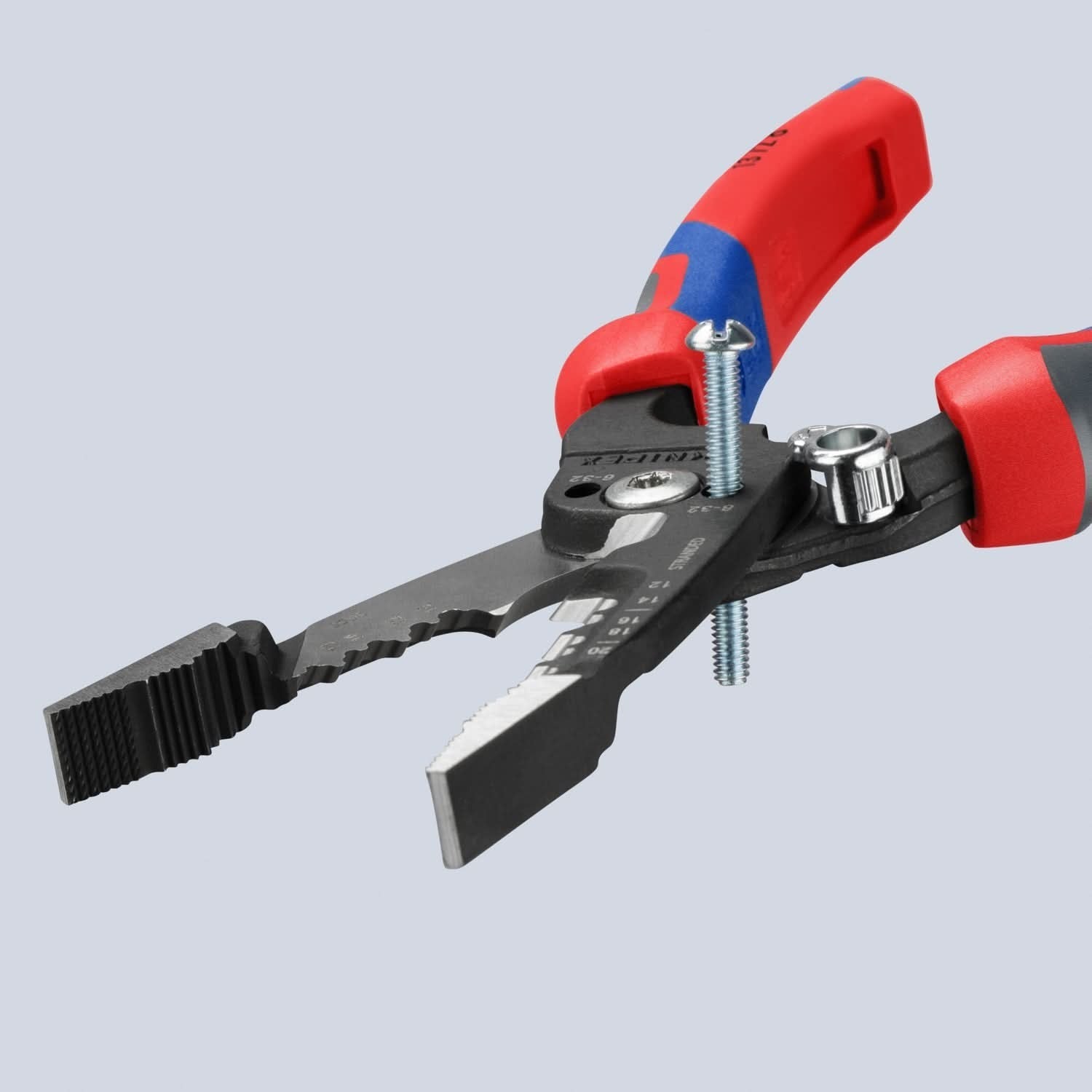 Knipex 13 72 8 Forged 8-in. 10-20 AWG Wire Stripper and Cutter