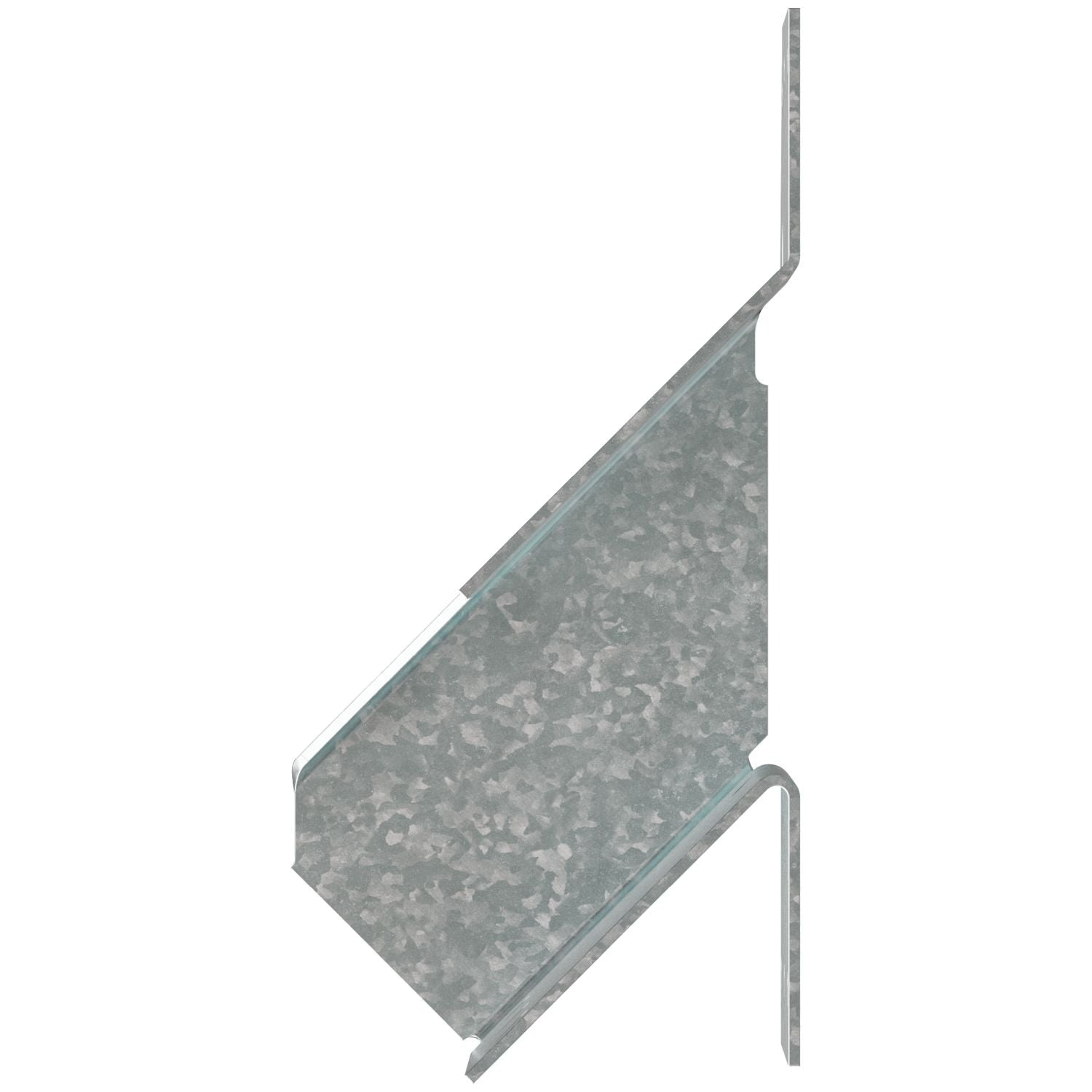 Simpson Strong-Tie SUR26 SUR Galvanized Joist Hanger for 2x6, Skewed Right