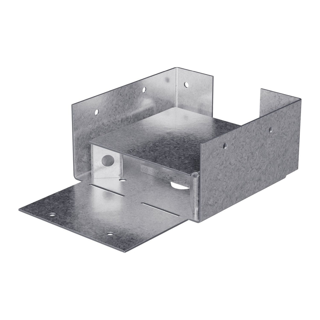 Simpson Strong-Tie ABW44RZ ABW ZMAX Galvanized Adjustable Post Base for 4x4 Rough
