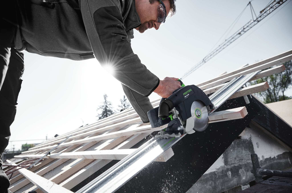 Festool 201371 HKC 55 Cordless AirStream Track Saw 5.2Ah PLUS