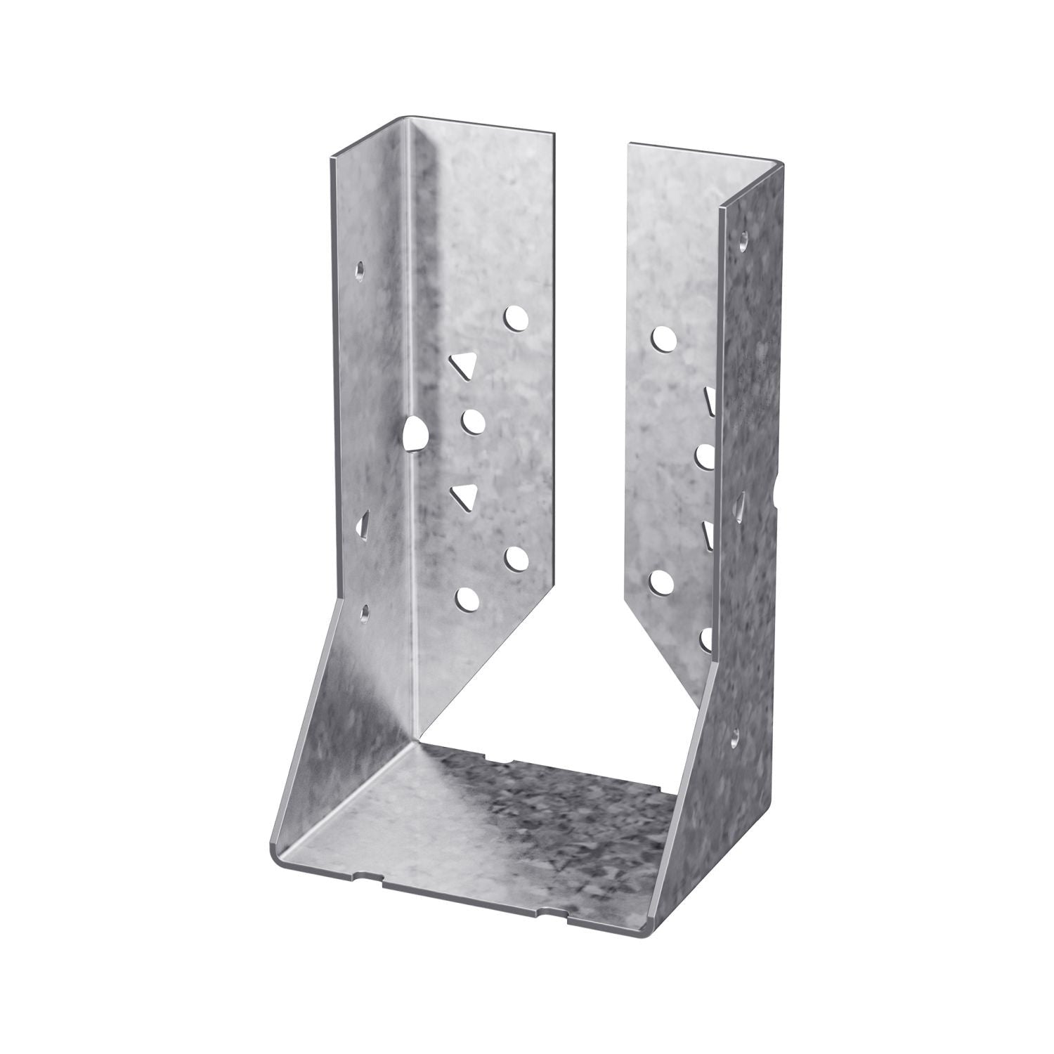 Simpson Strong-Tie HUC26-2 HUC Galvanized Face-Mount Concealed-Flange Joist Hanger for Double 2x6
