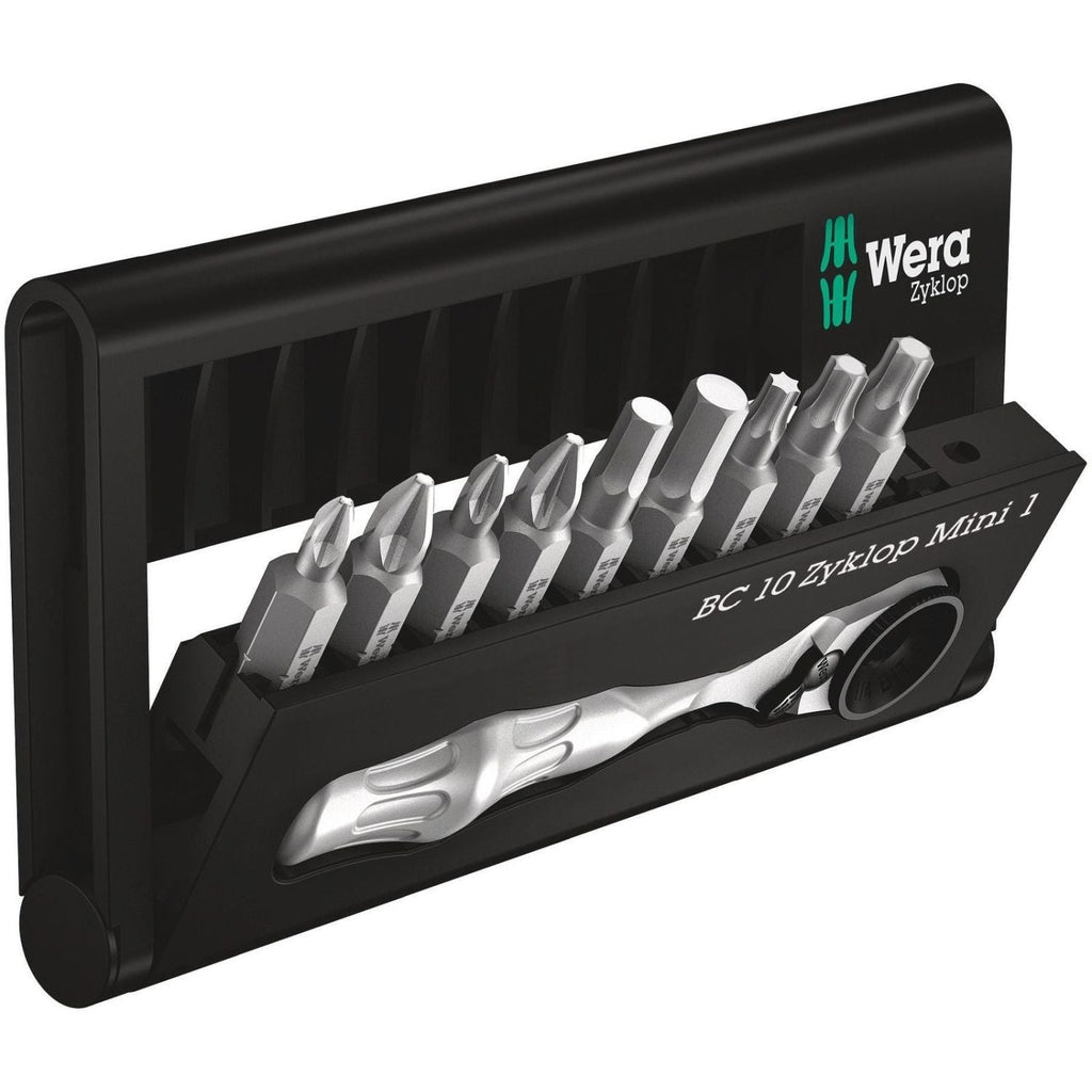 Wera Bit-Check 10 Zyklop Mini 1, 10-Pieces